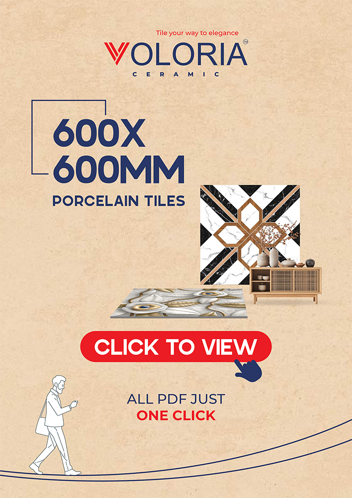 VOLORIA 600 x 600 mm Porcelain Tiles